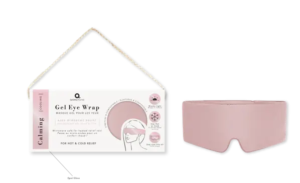 Aroma Home Gel Eye Wrap Pink