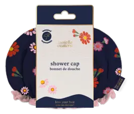 Danielle Creations Floral Velvet Shower Cap