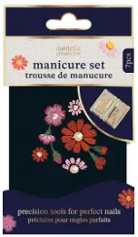 Danielle Creations Floral Velvet Manicure Purse