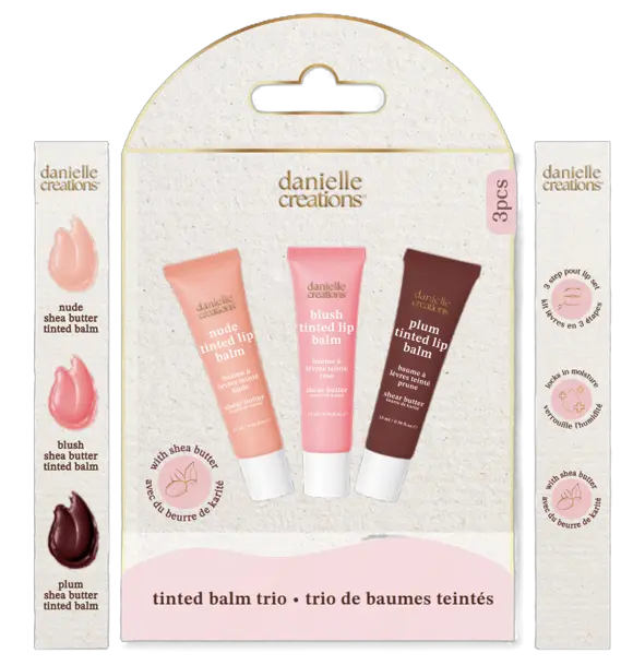 Danielle Creations Lip Balm Trio Set