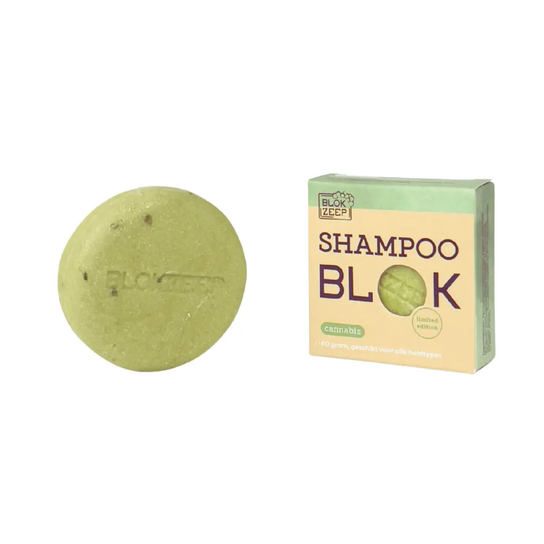 Pastilla de champú de cannabis