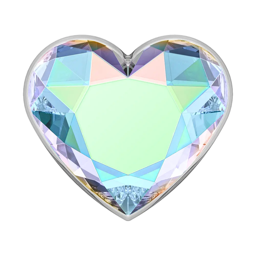 CMB PT PCL-Iridescent Dichroic Heart