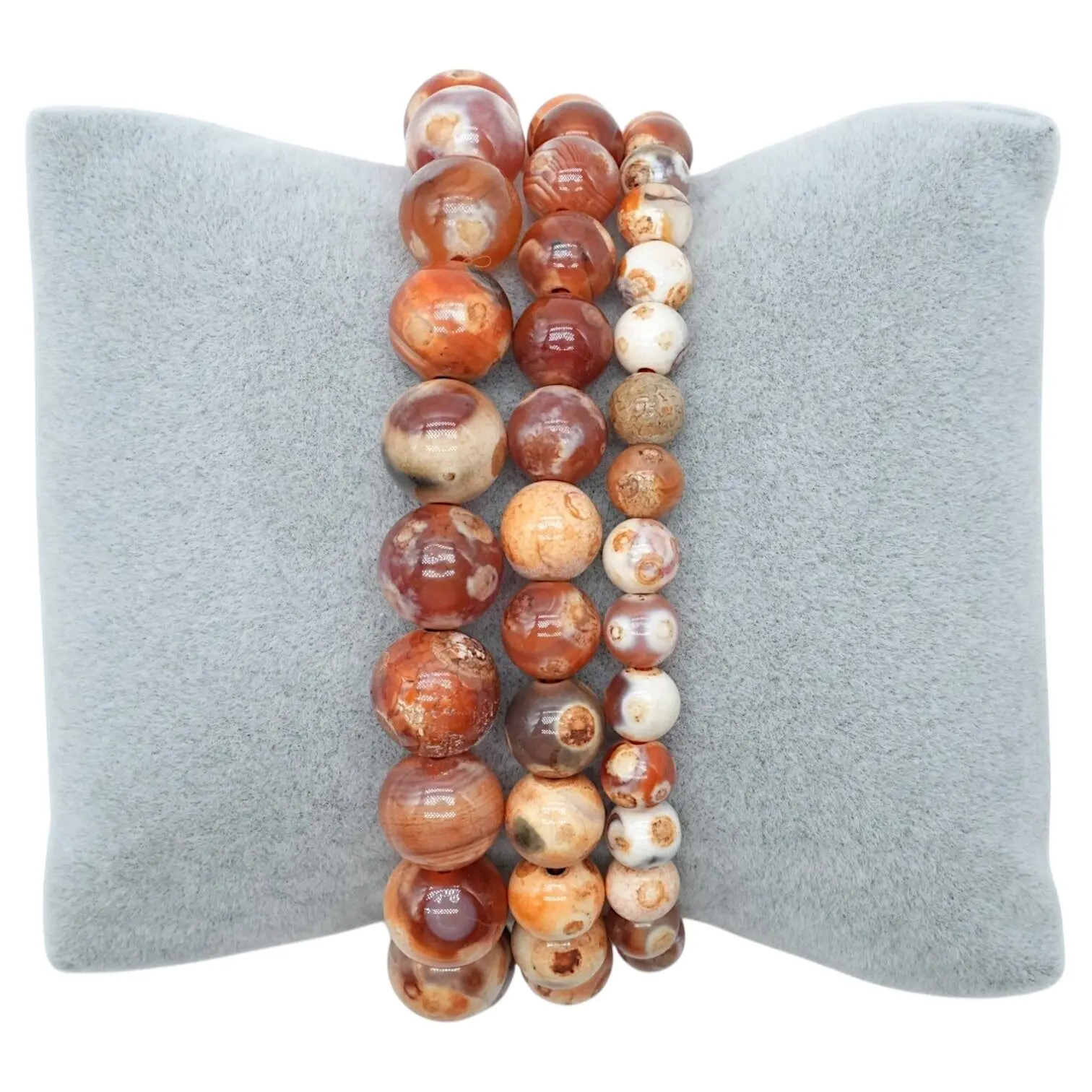 Bracelet Agate rouge A