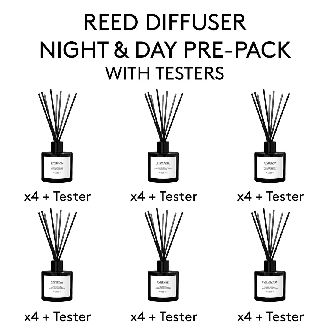 Moodcast Night & Day Diffuser Pre-Pack