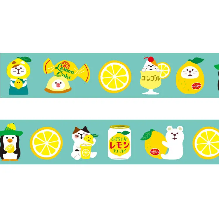 Decorative Tape – Lemon Friends by concombre