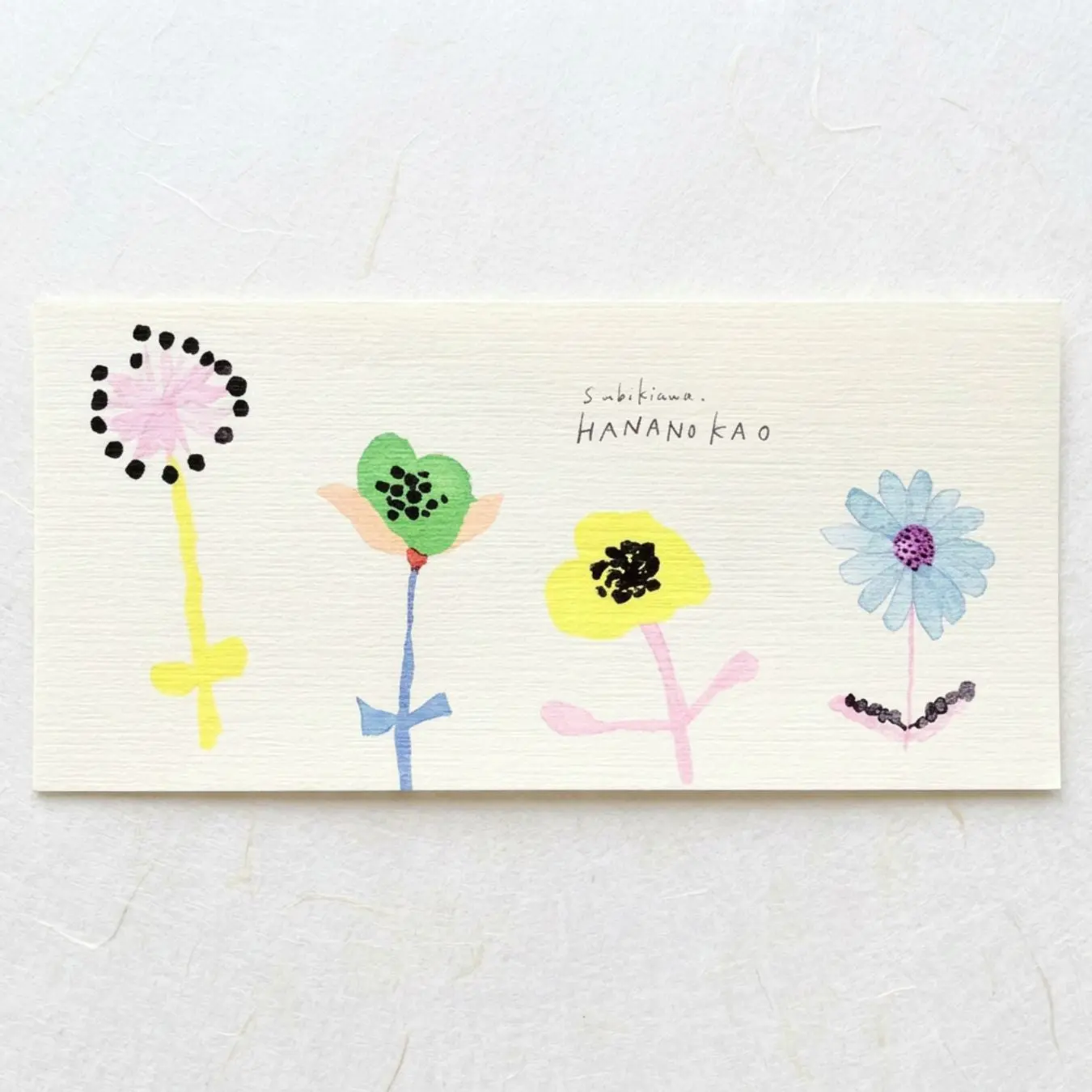 Letter Paper – HANANOKAO by Subikiawa.