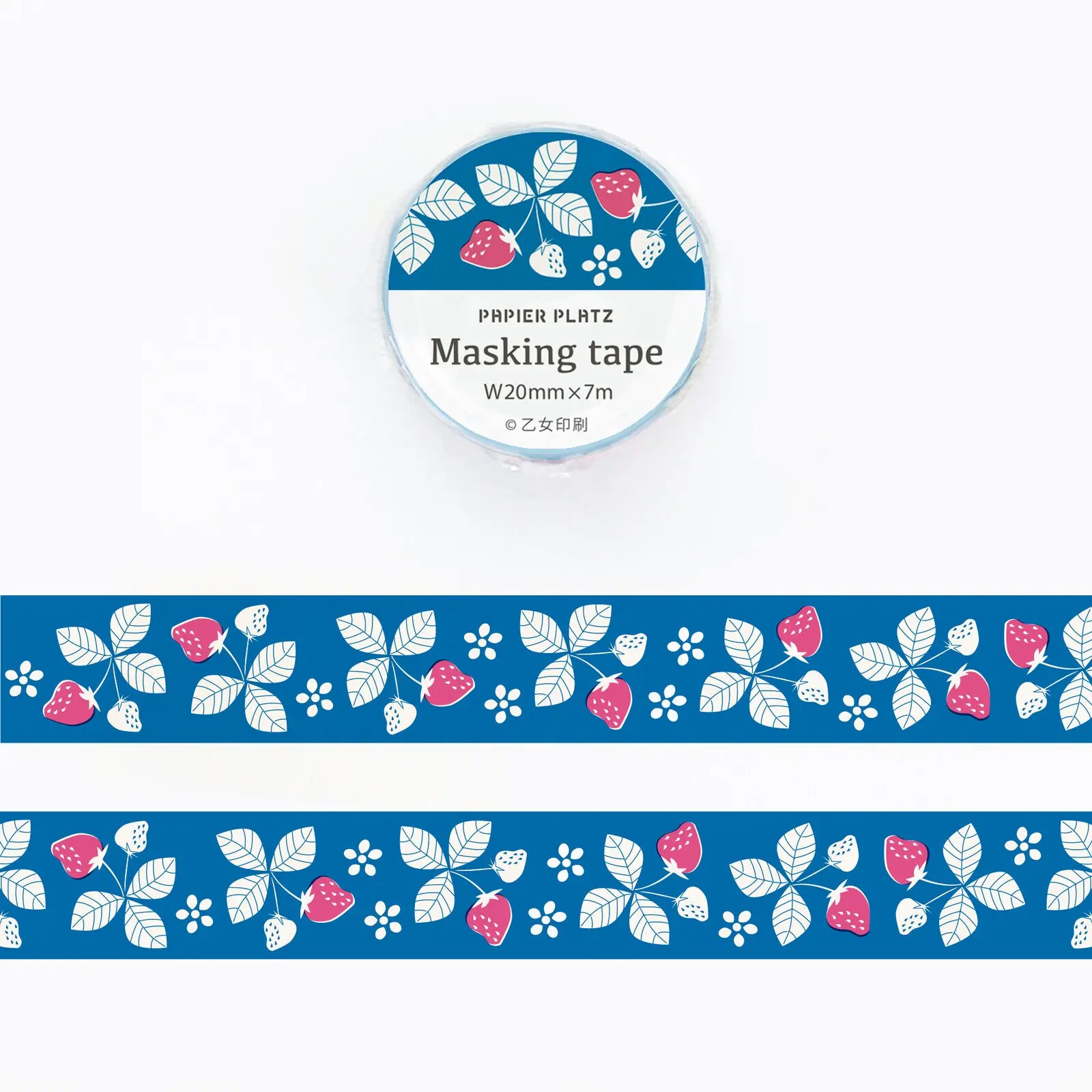 Washi Tape – Strawberries by Otome Insatsu