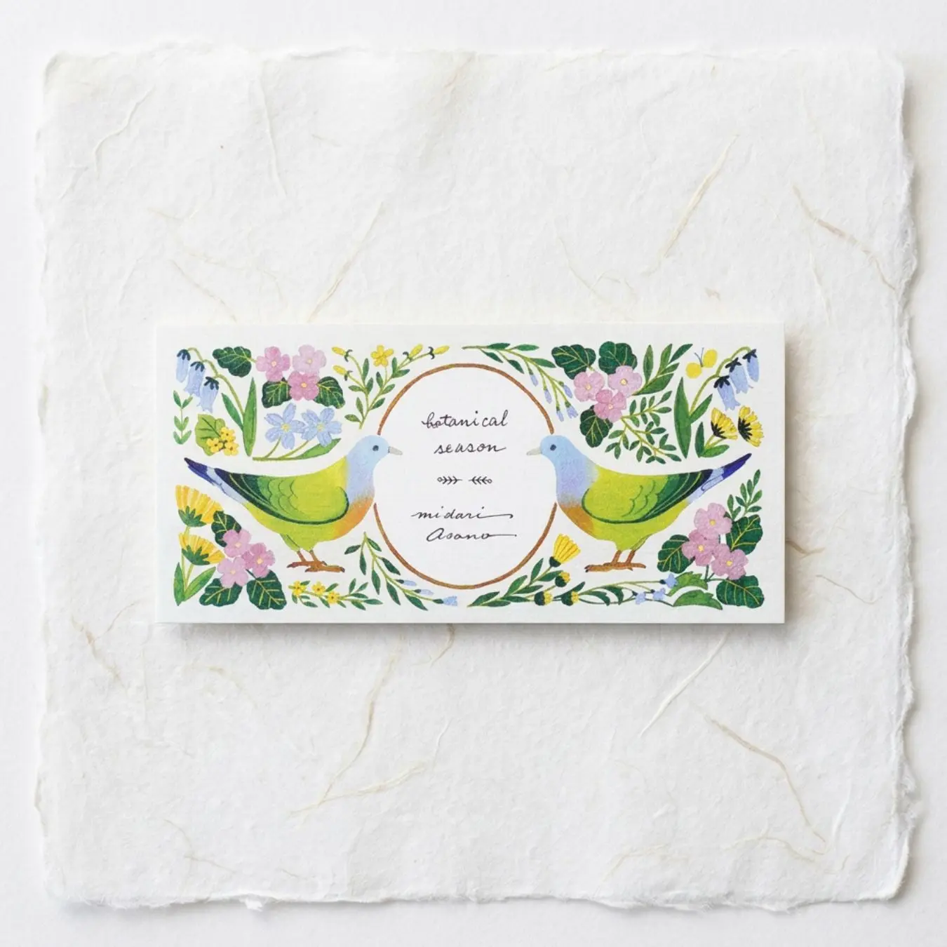 Papier listowy – botanical season by Midori Asano