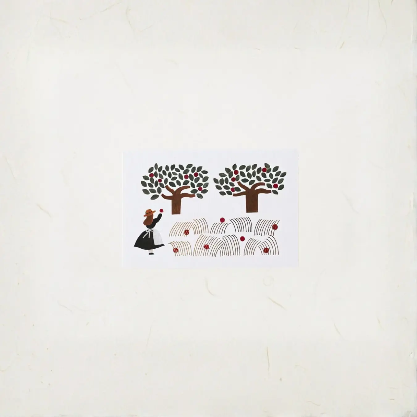 Postcard – Apple Orchard by Necktie