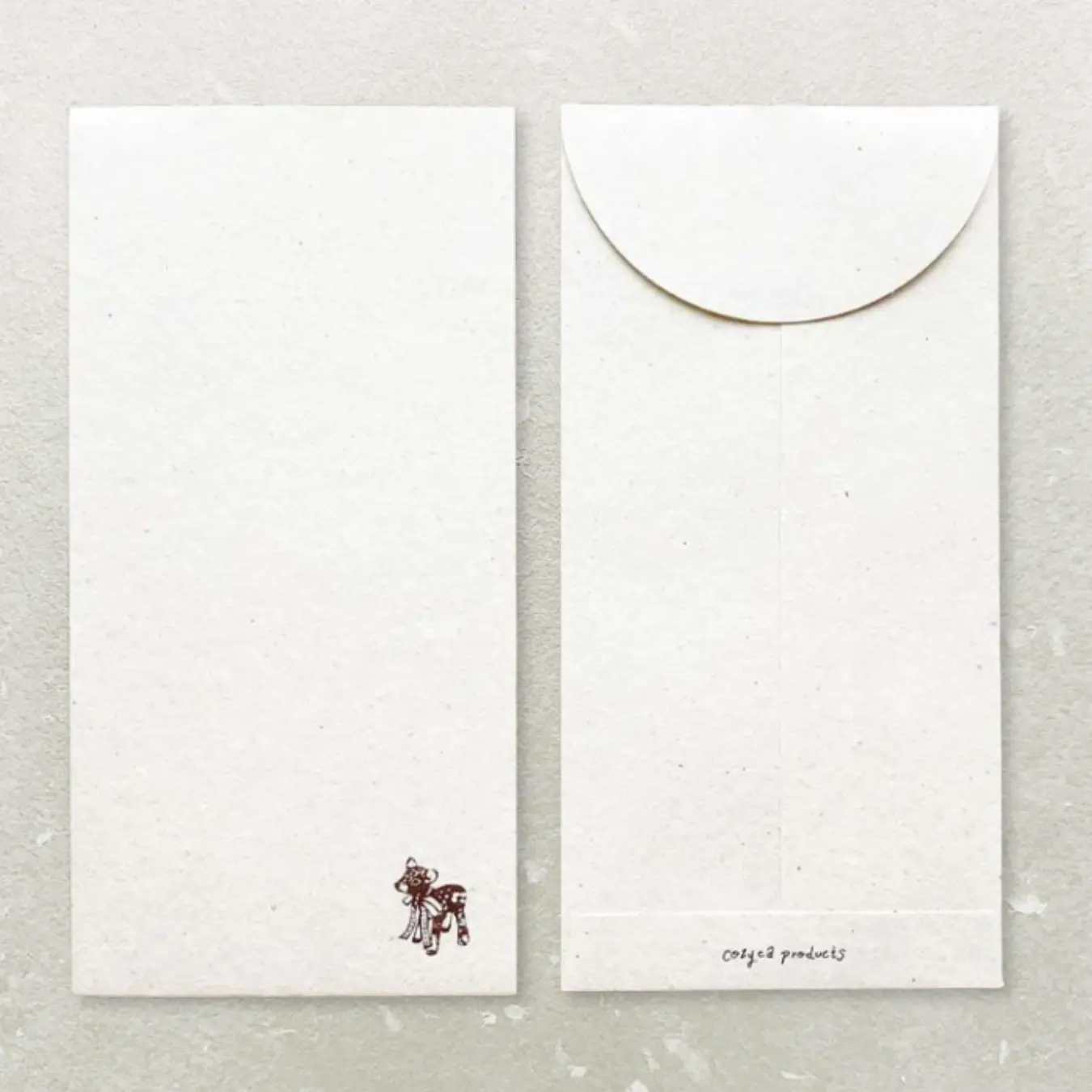 Envelope – Origami Crane Recycled Washi by cozyca
