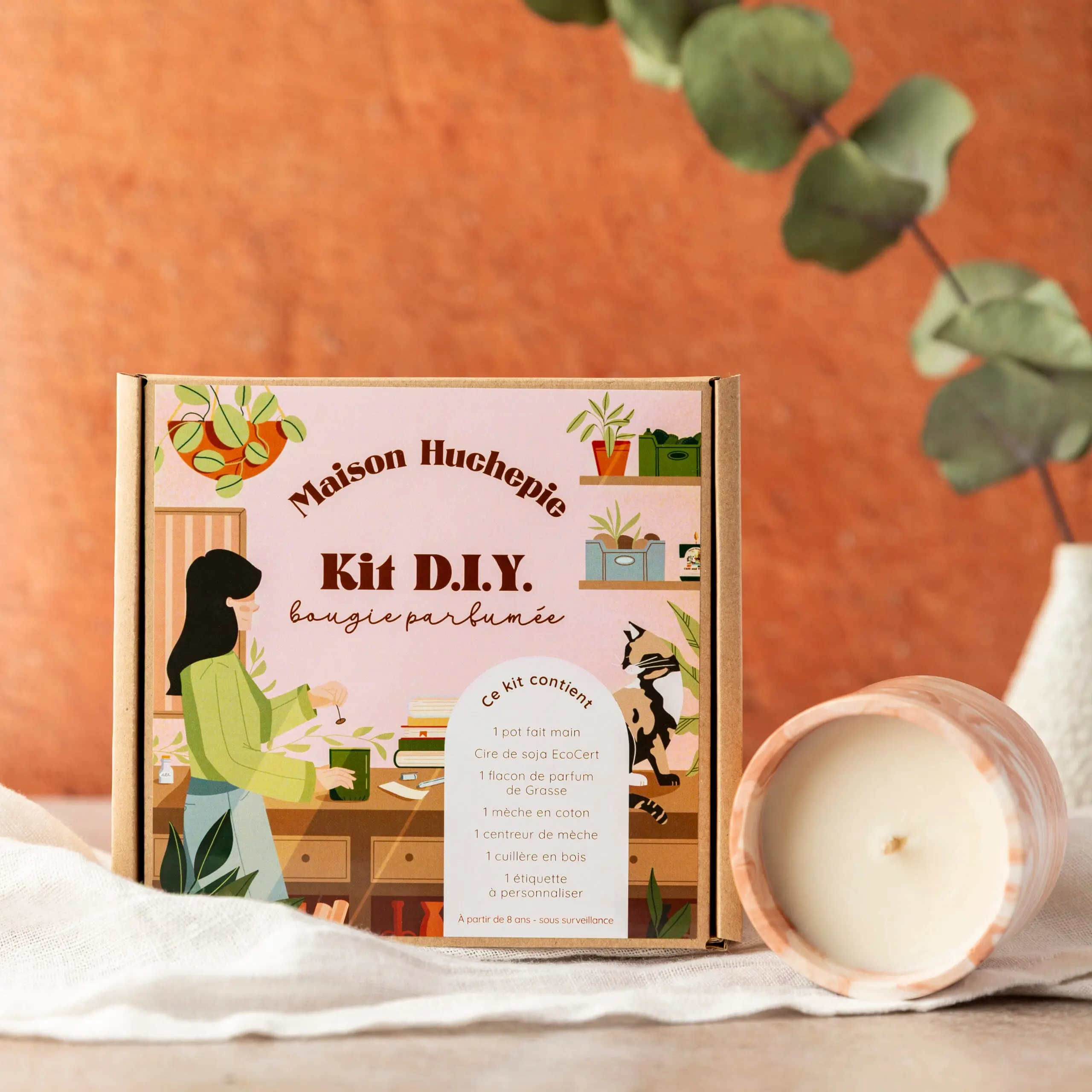 Kit per realizzare candele profumate fai da te