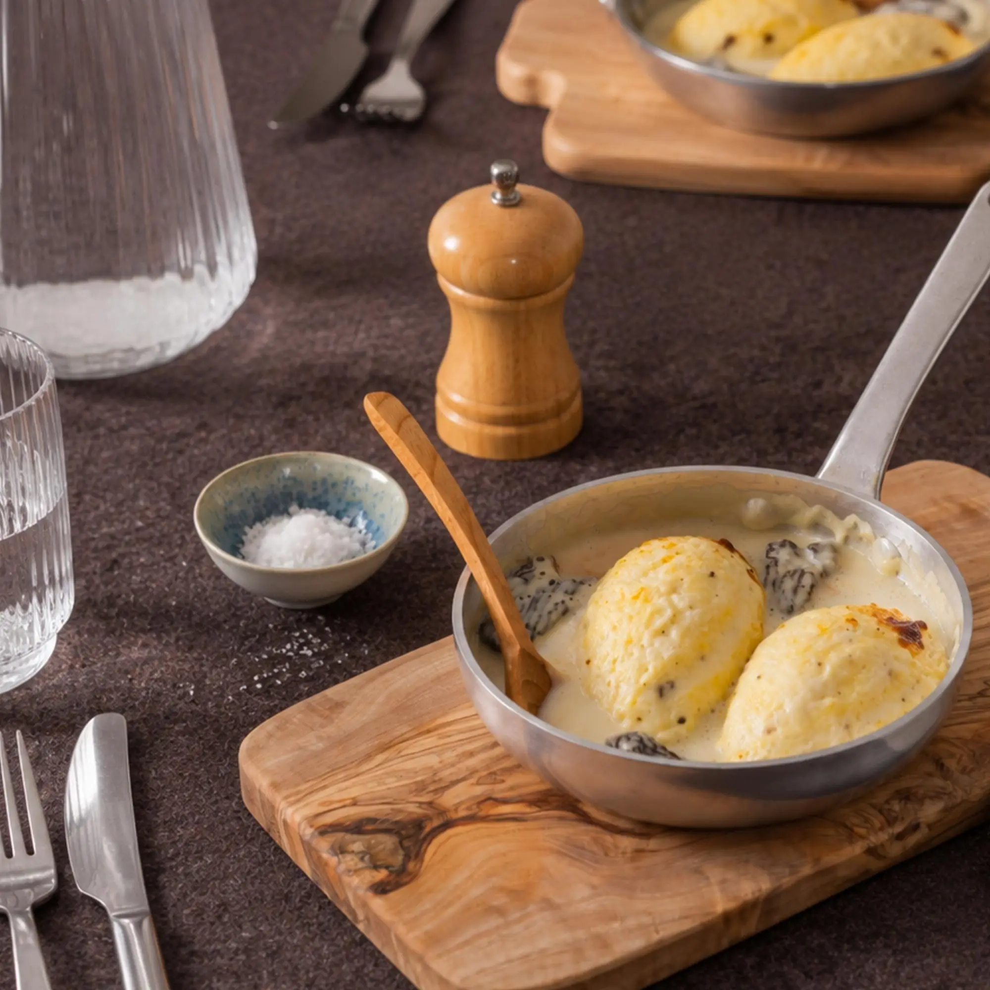 Fresh Morel Sauce with Homemade Chicken Broth 350g - Giraudet