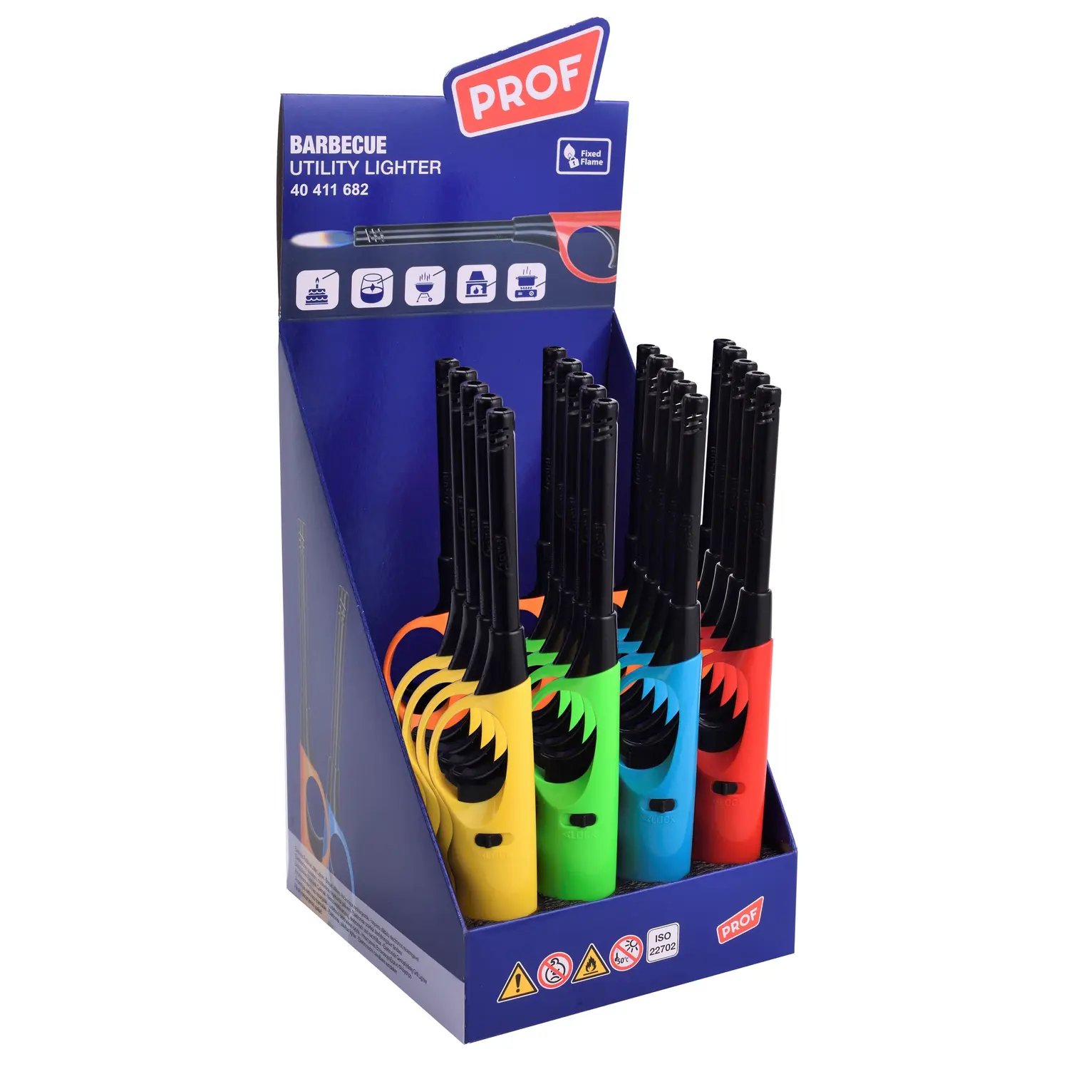 Mackerel PROF Fix Flame Extendable Lighter 22.6 cm