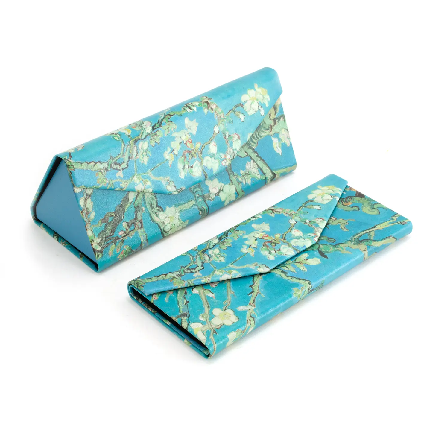 Foldable Spectacle Case – Van Gogh, Almond Blossom – Folds Flat