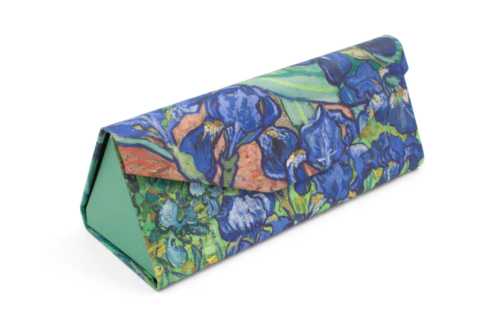 Foldable Spectacle Case – Van Gogh, Irises – Folds Flat