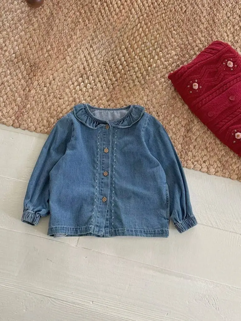Harper Denim Blouse