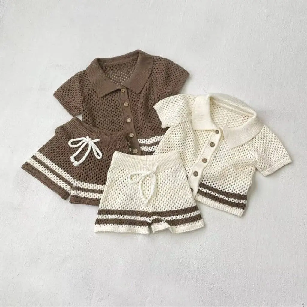 Maddie Unisex Set - Polo Shirt & Shorts