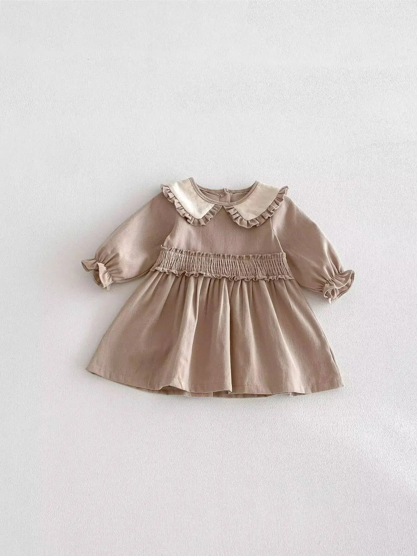 Estelle Ruffle Collar Dress