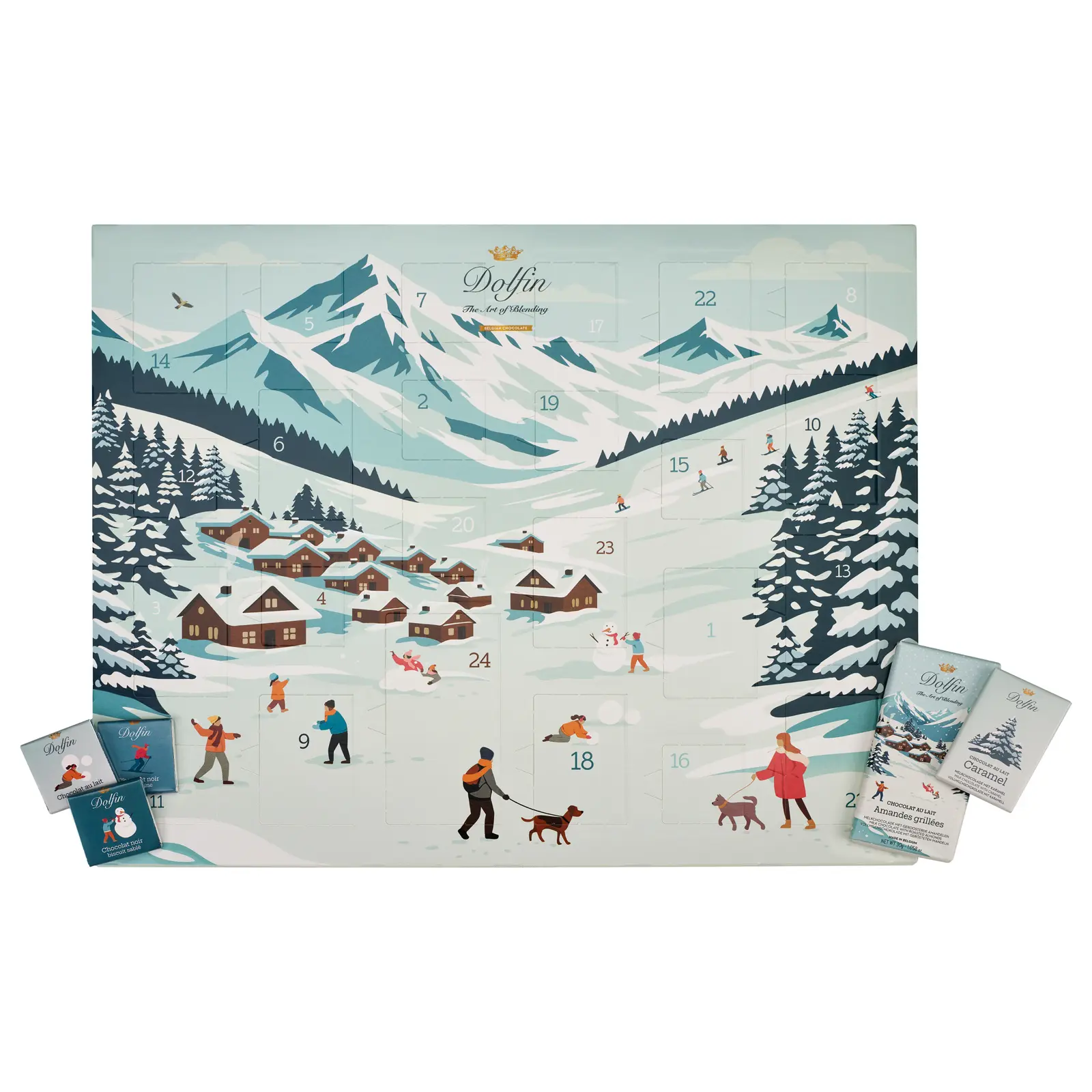 Calendrier de l'Avent Vintage Winter