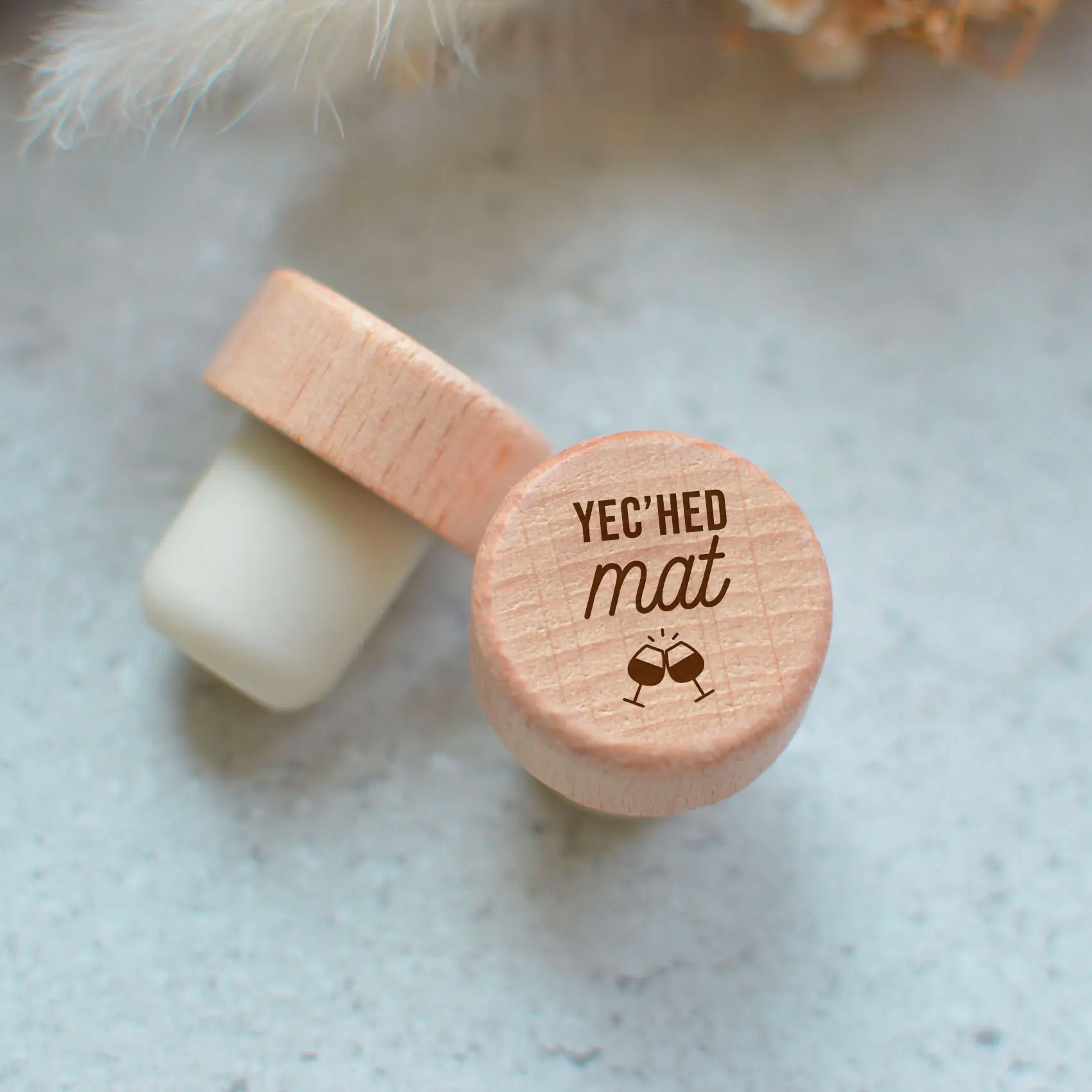Breton bottle stopper "Yec'hed mat", Breton gift, souvenir of Brittany