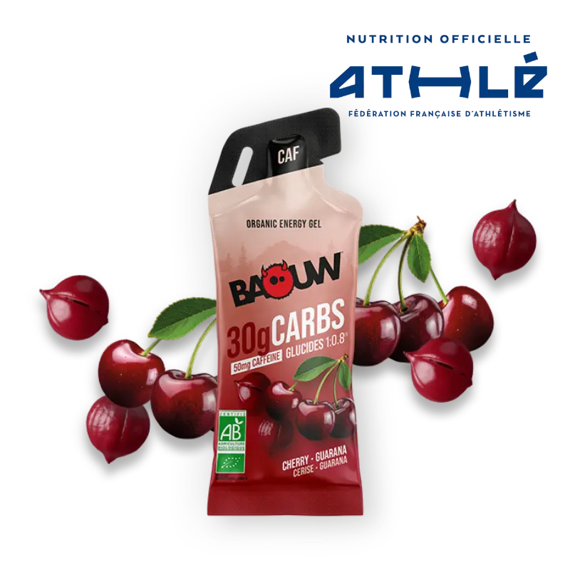 Gel stick Organic Cherry - Guarana