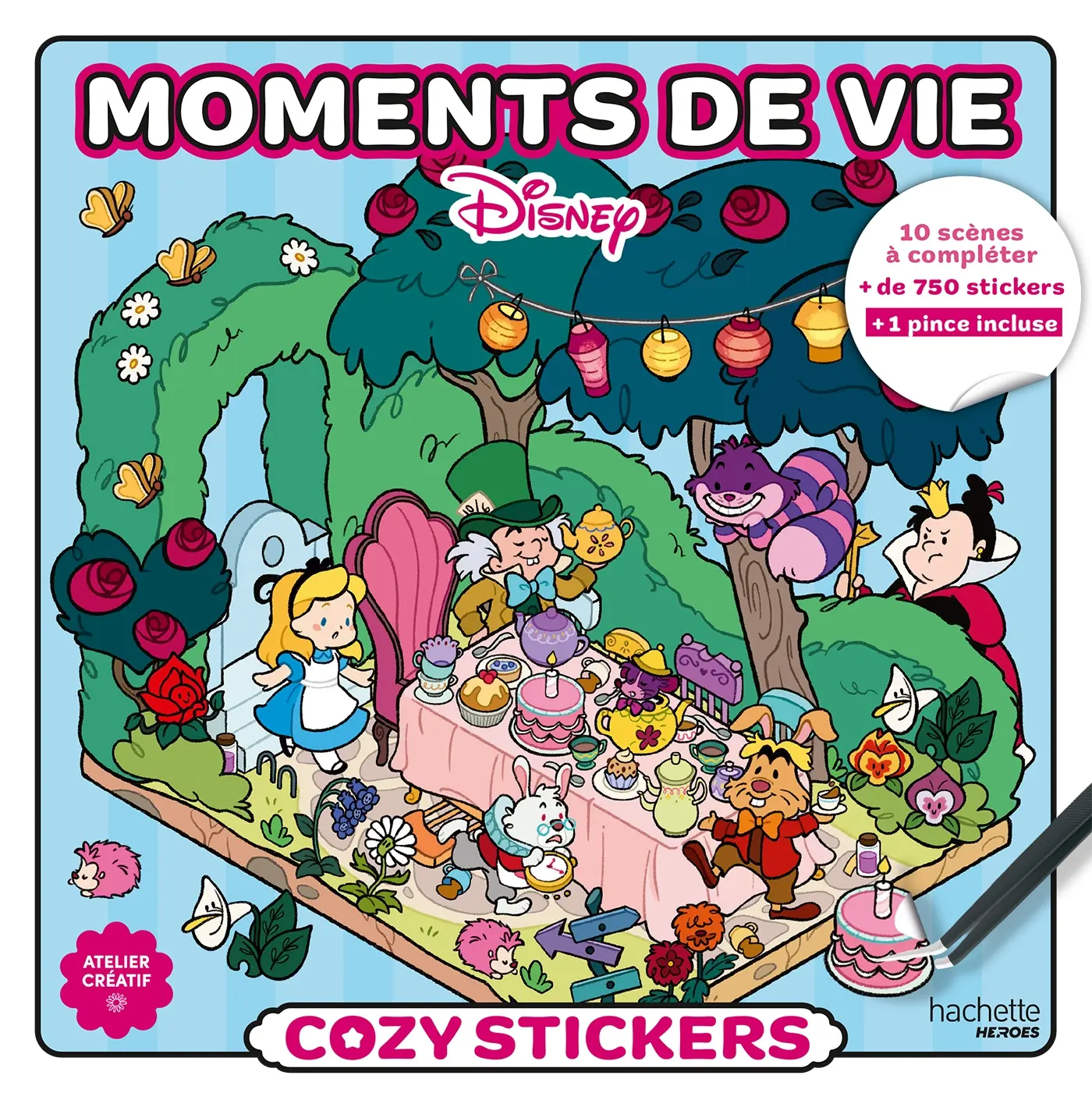 Cozy Disney stickers (with clips) - Moments of Life