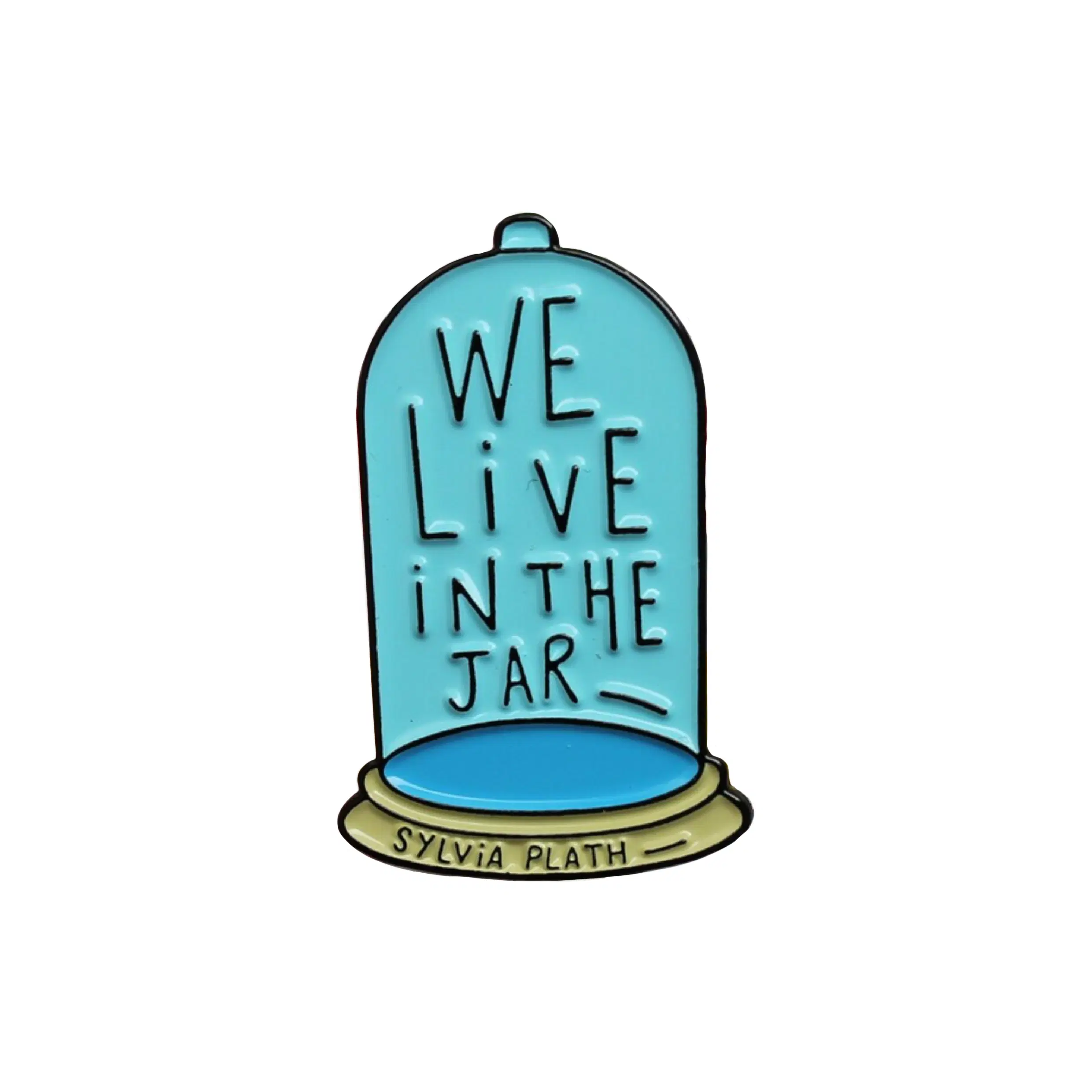 The Bell Jar soft enamel pin