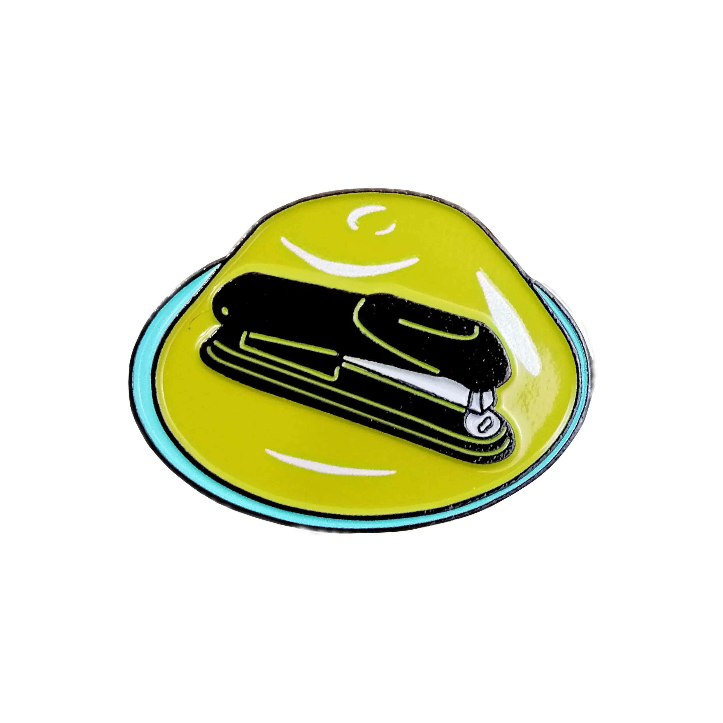 Soft enamel pin The Office - Stapler in Jelly