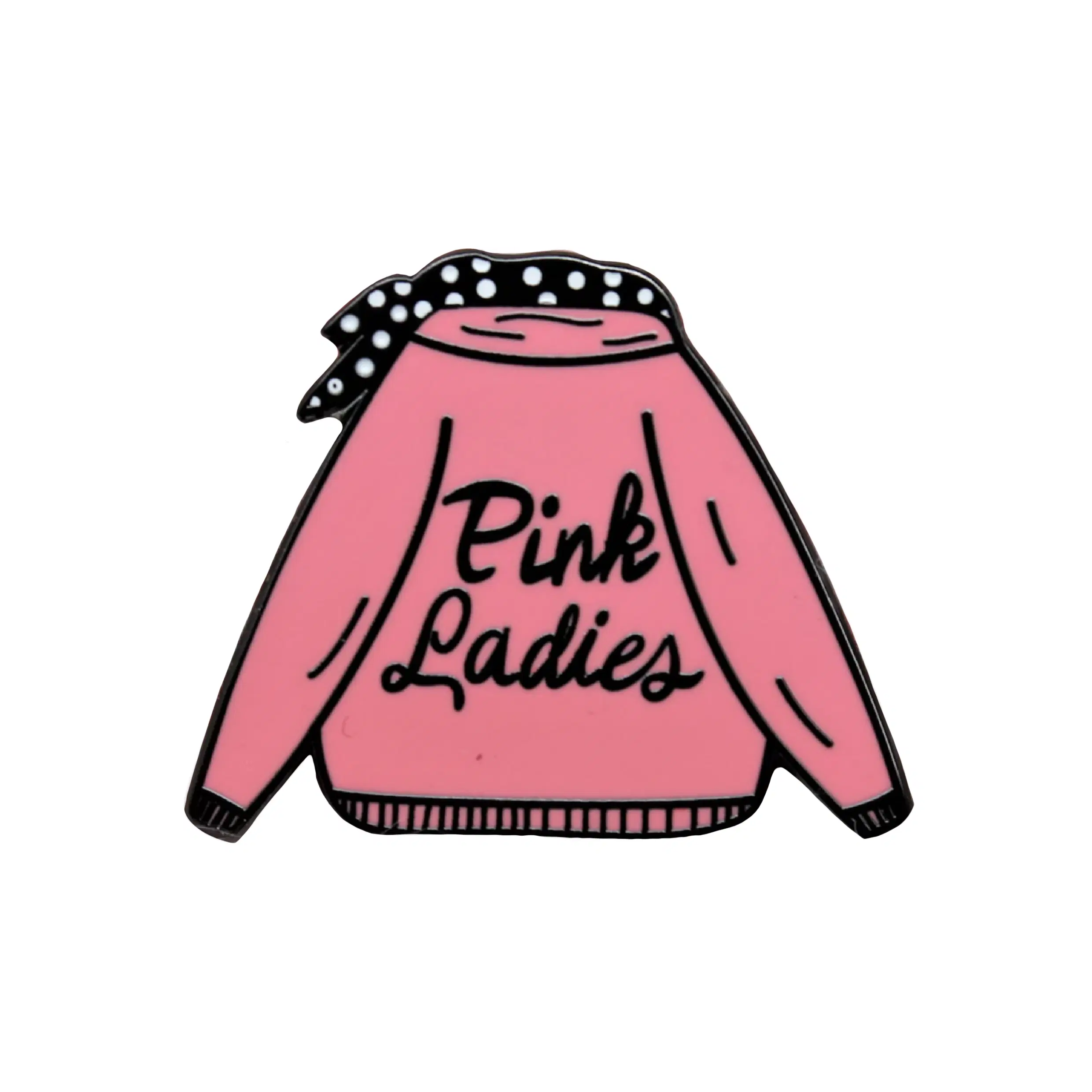 Pink ladies hard enamel pin