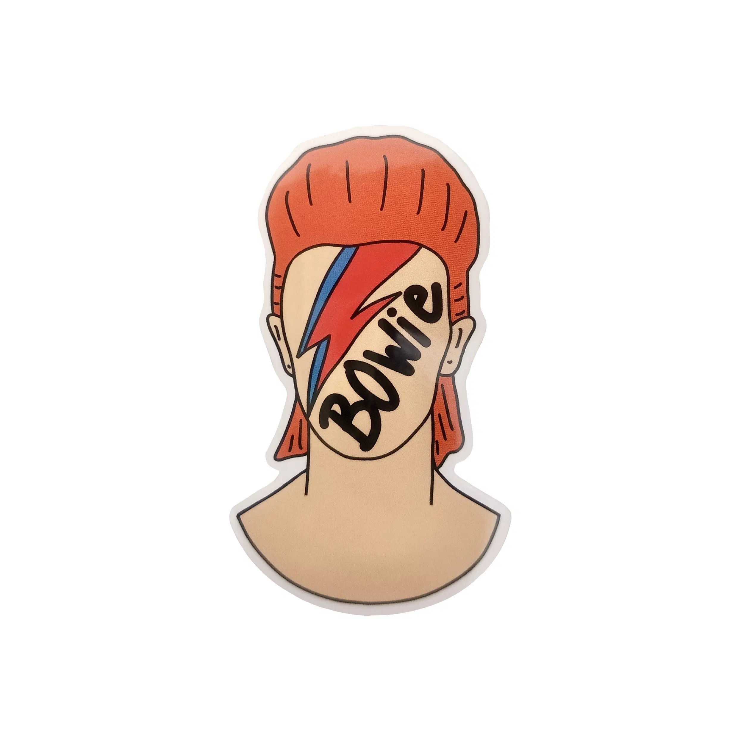 Bowie vinyl sticker