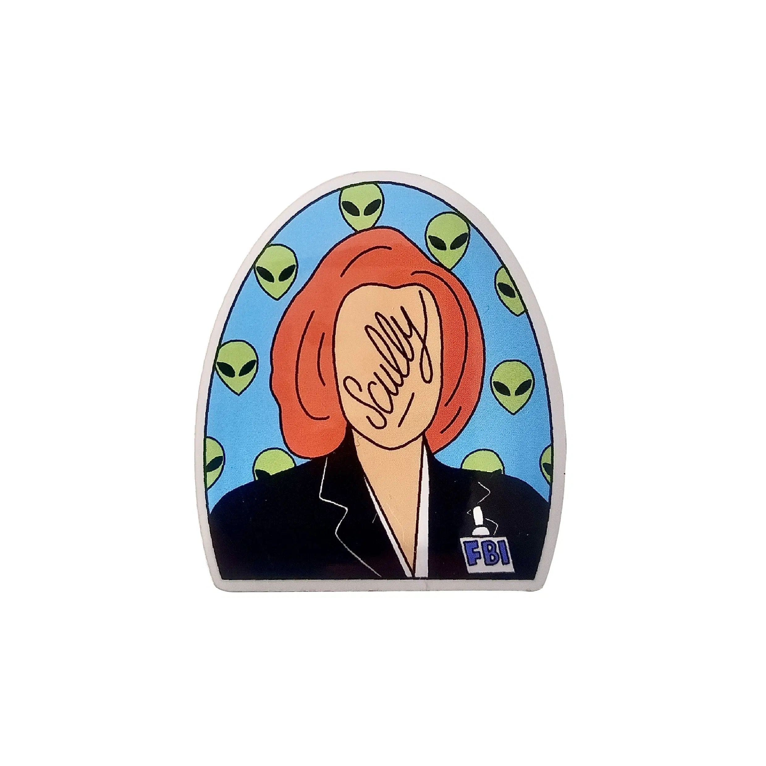 Scully vinyl sticker