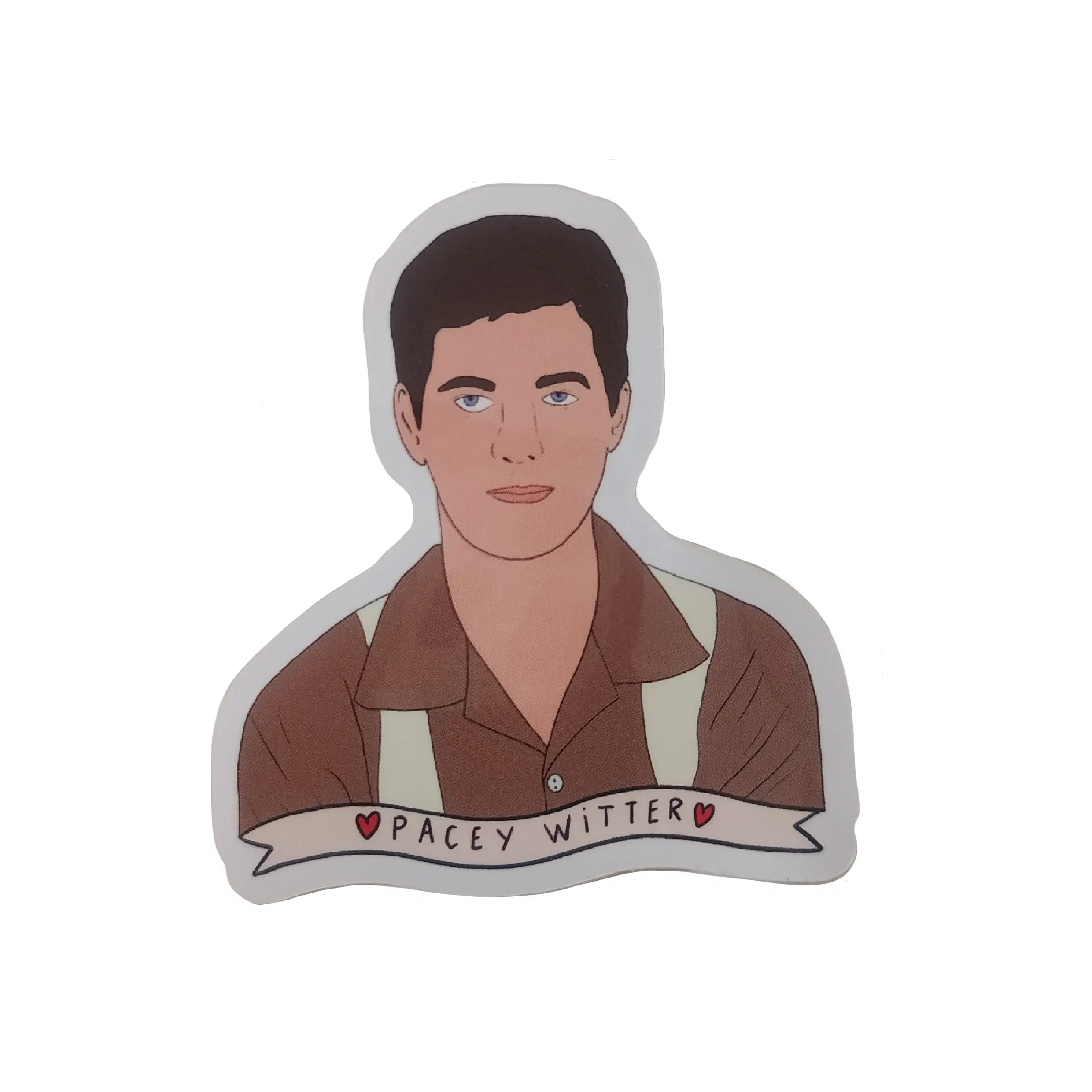 Pacey Witter vinyl sticker