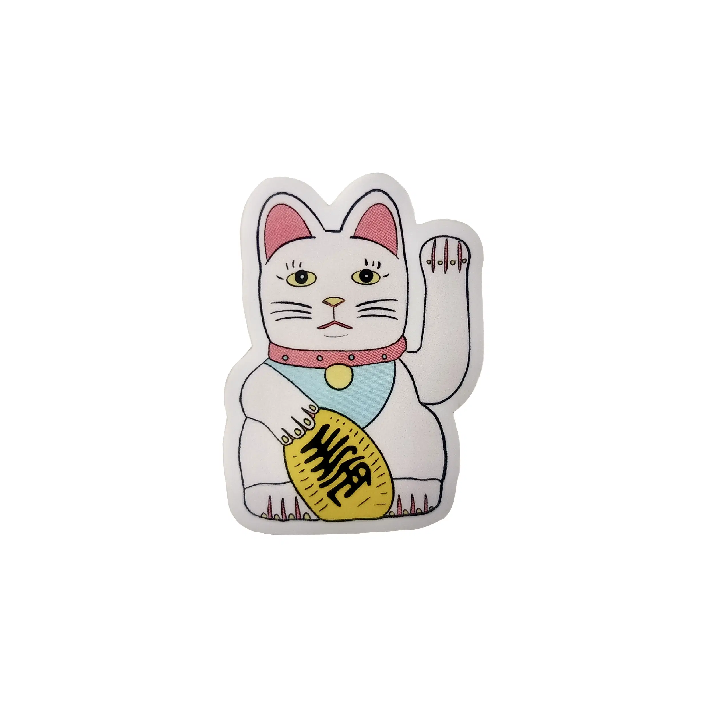 Lucky Cat vinyl sticker