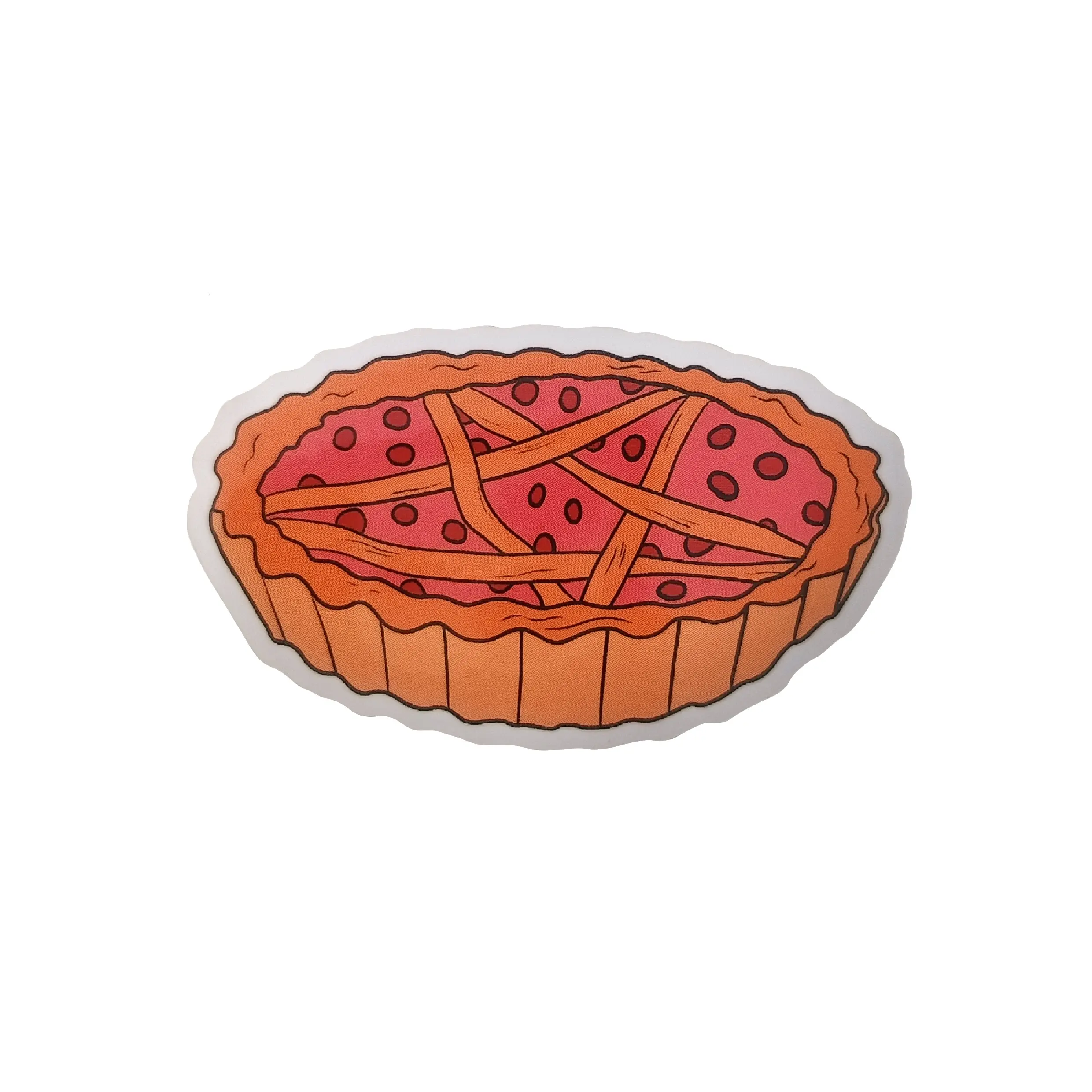 Satanic Pie Vinyl Sticker