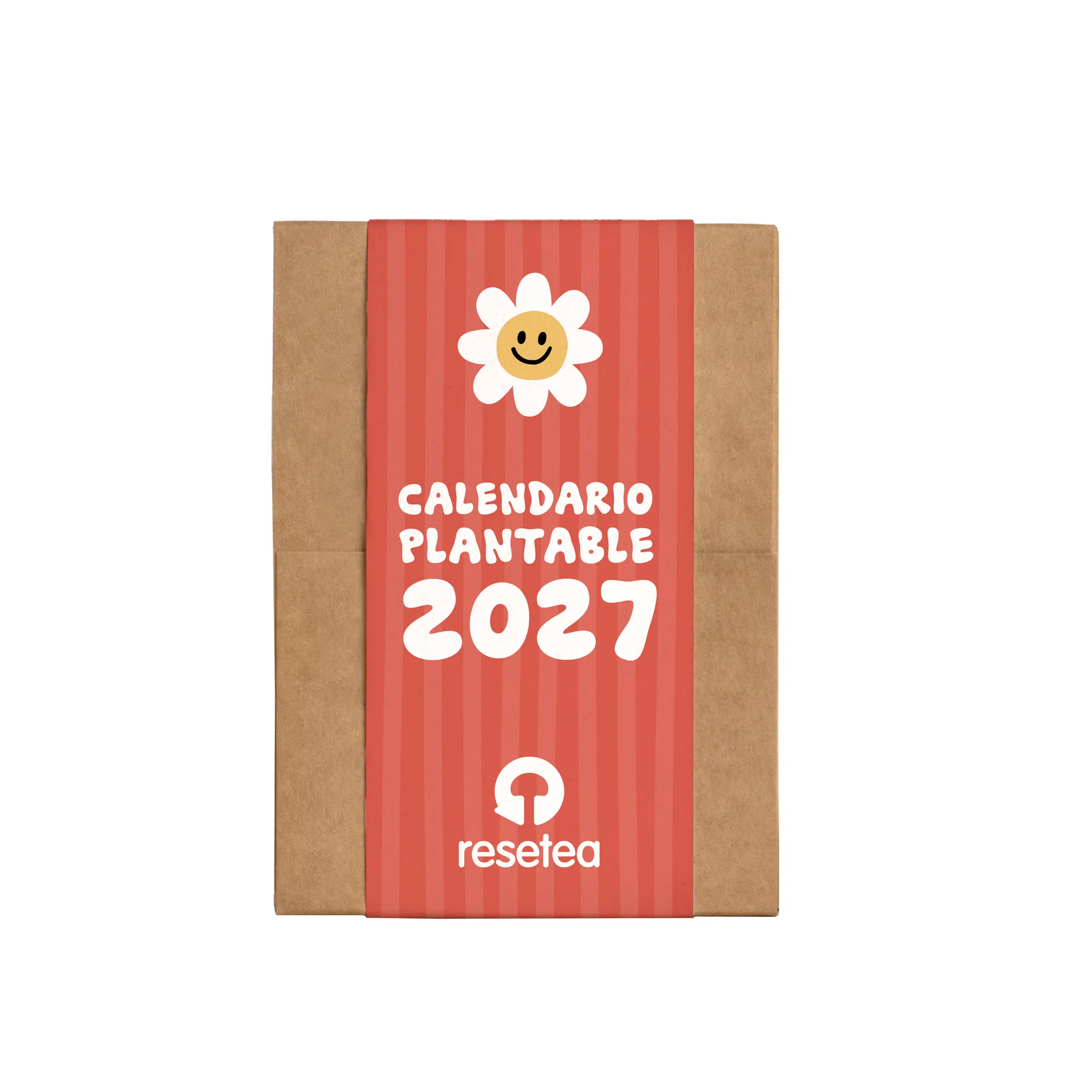Pflanzbarer Kalender 2027 – Papier mit Blumensamen