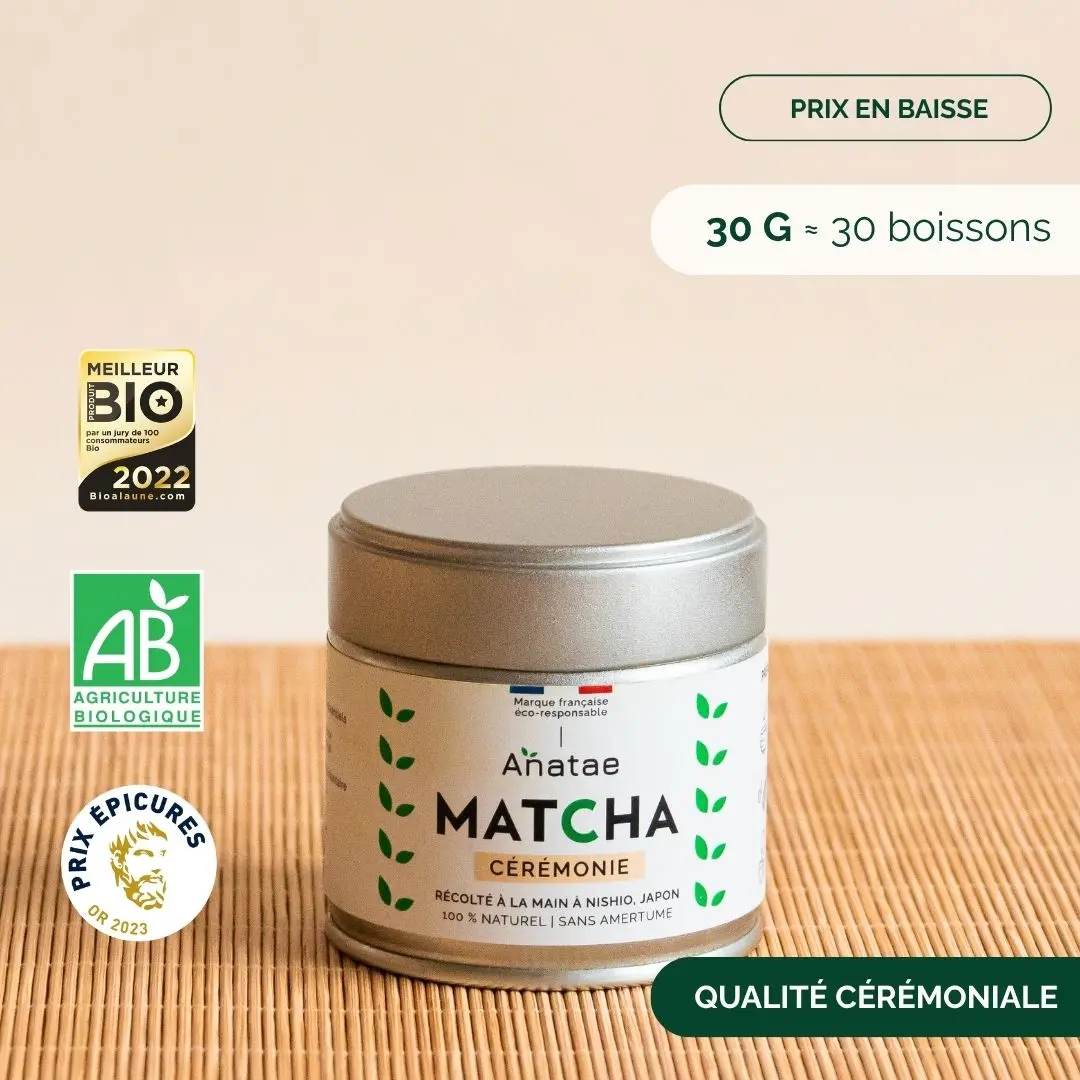 THÉ MATCHA CÉRÉMONIE BIO - RETAIL