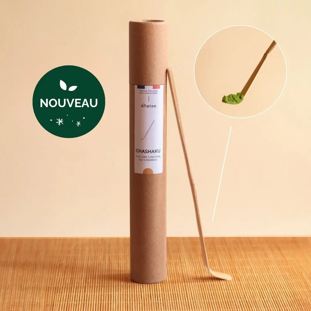 CHASHAKU - CUILLÈRE EN BAMBOU POUR LE THÉ MATCHA
