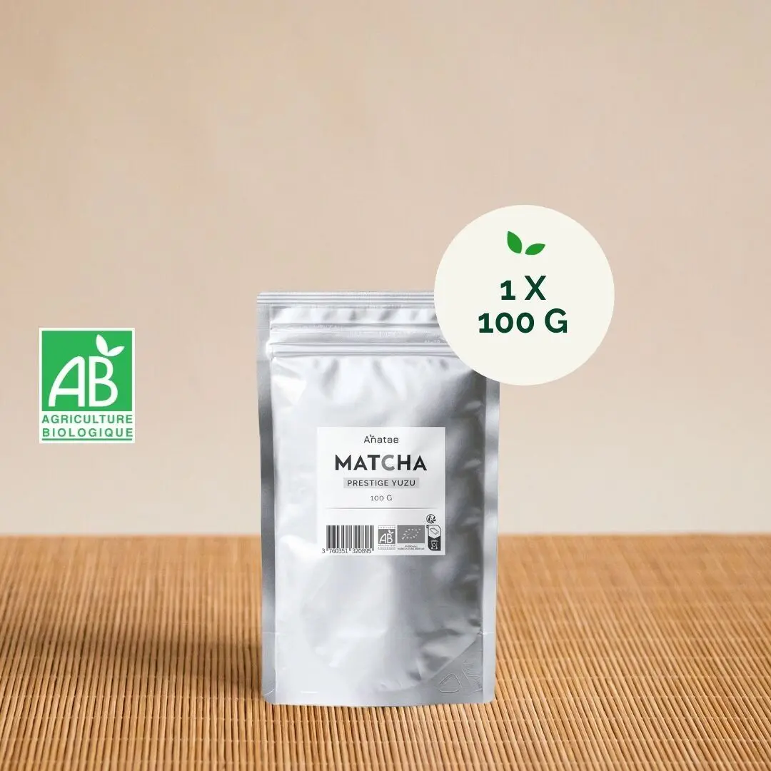 THÉ MATCHA PRESTIGE YUZU BIO 100g- CHR