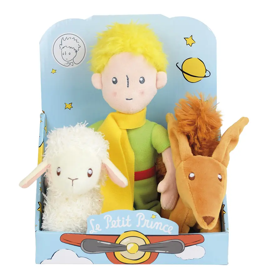 The Little Prince - 3 Plush Toy Set