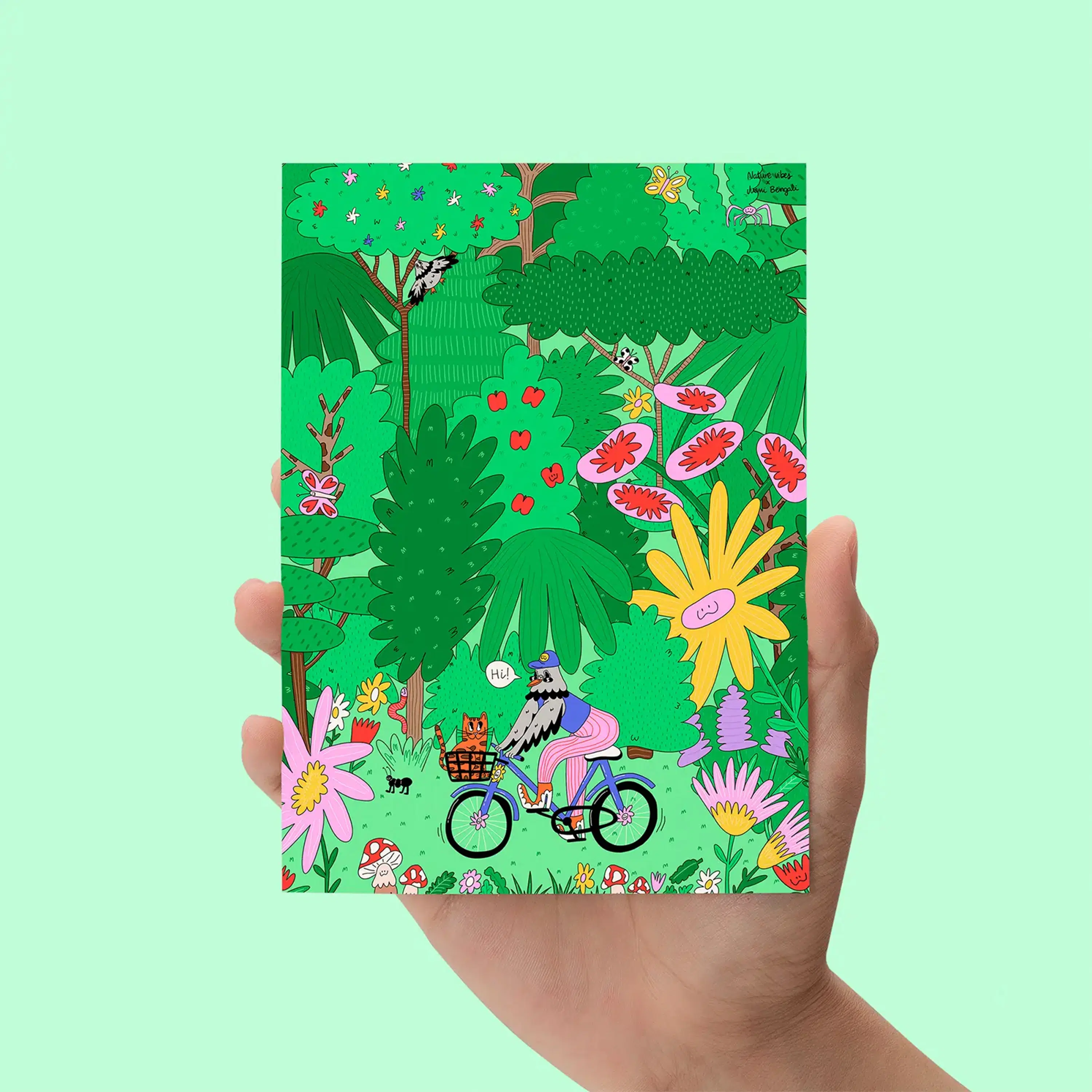 10x15 Hi Print – Illustration von Juani Bengali