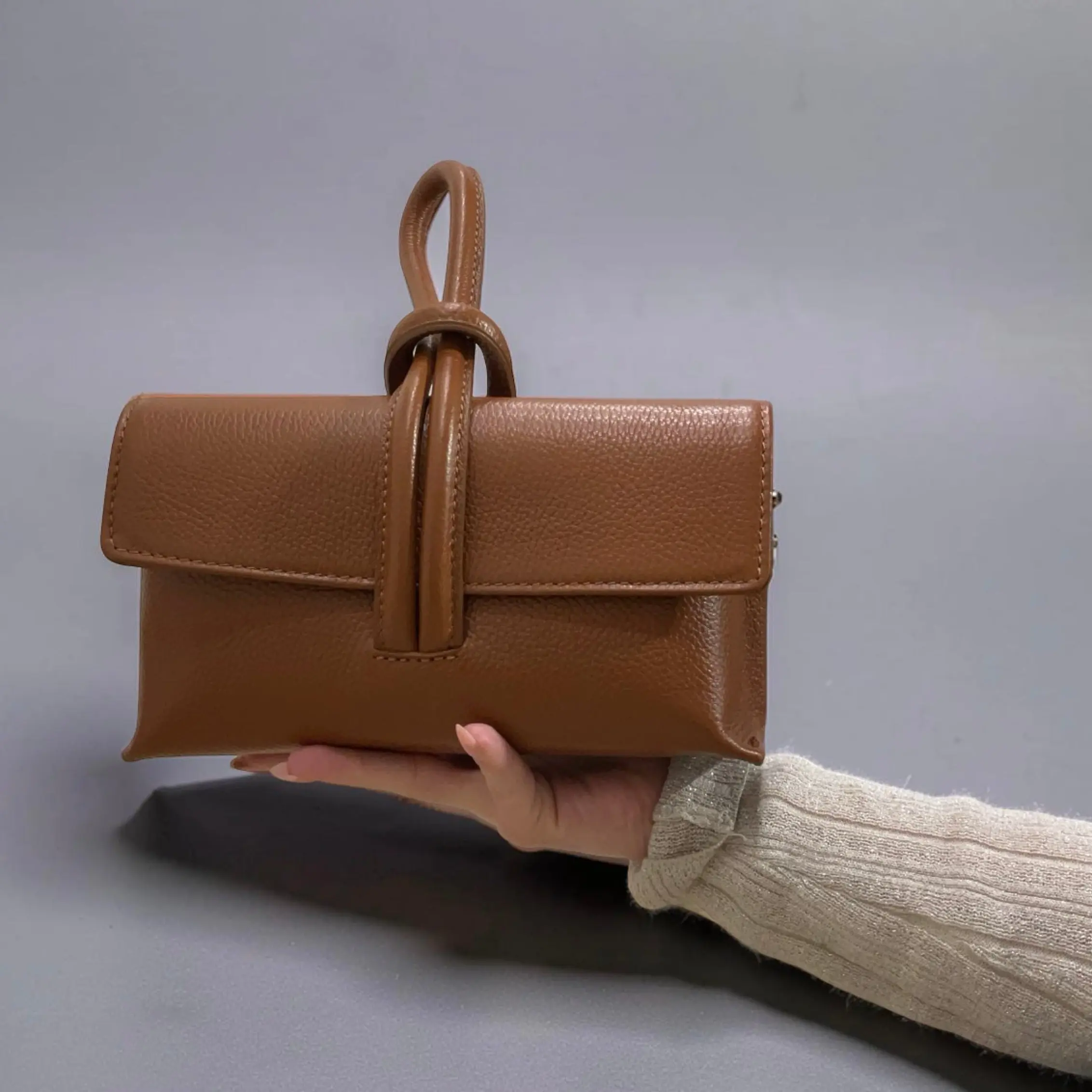 SAC POCHETTE CUIR FELICIE