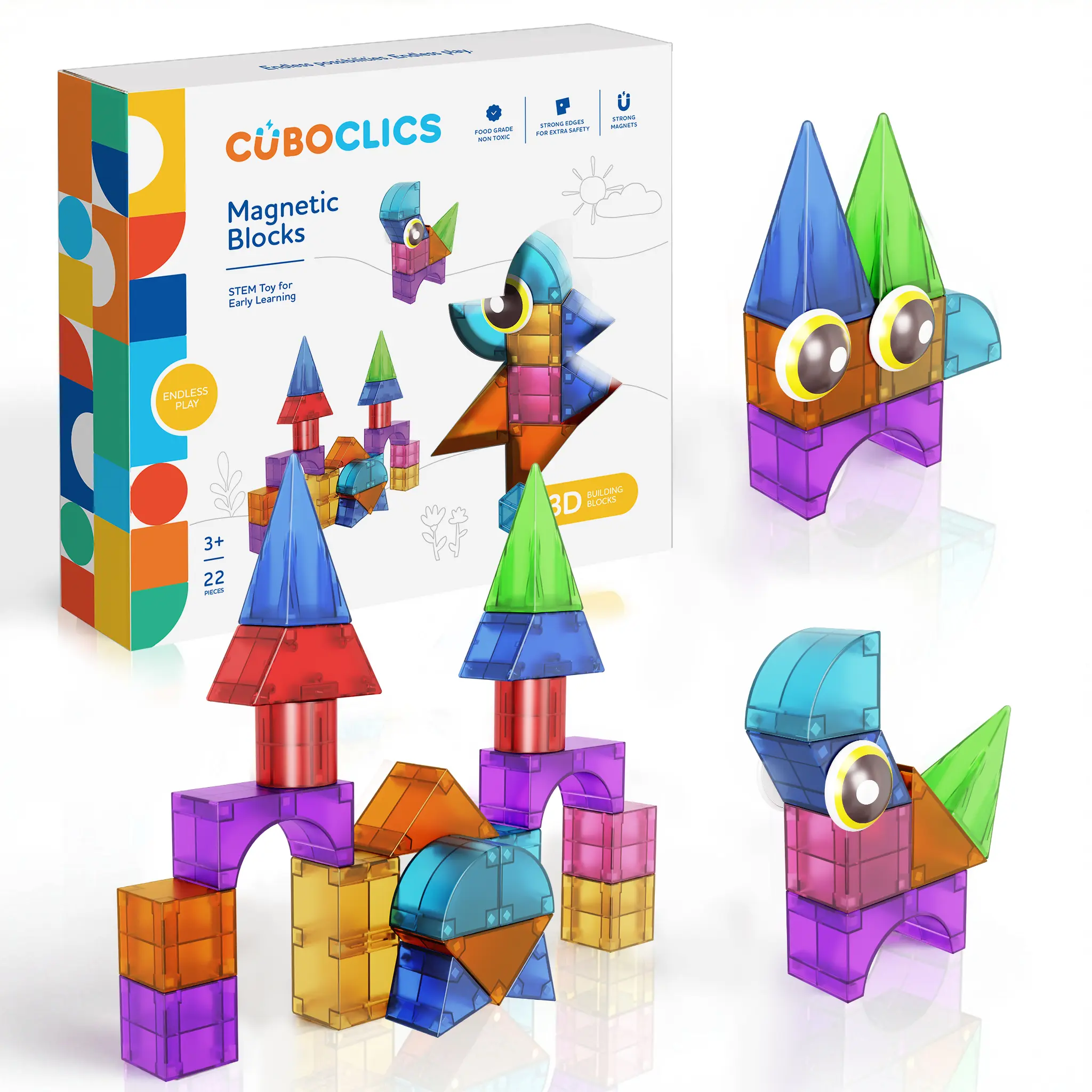 Cubo Clics- Creative Pack 22pcs