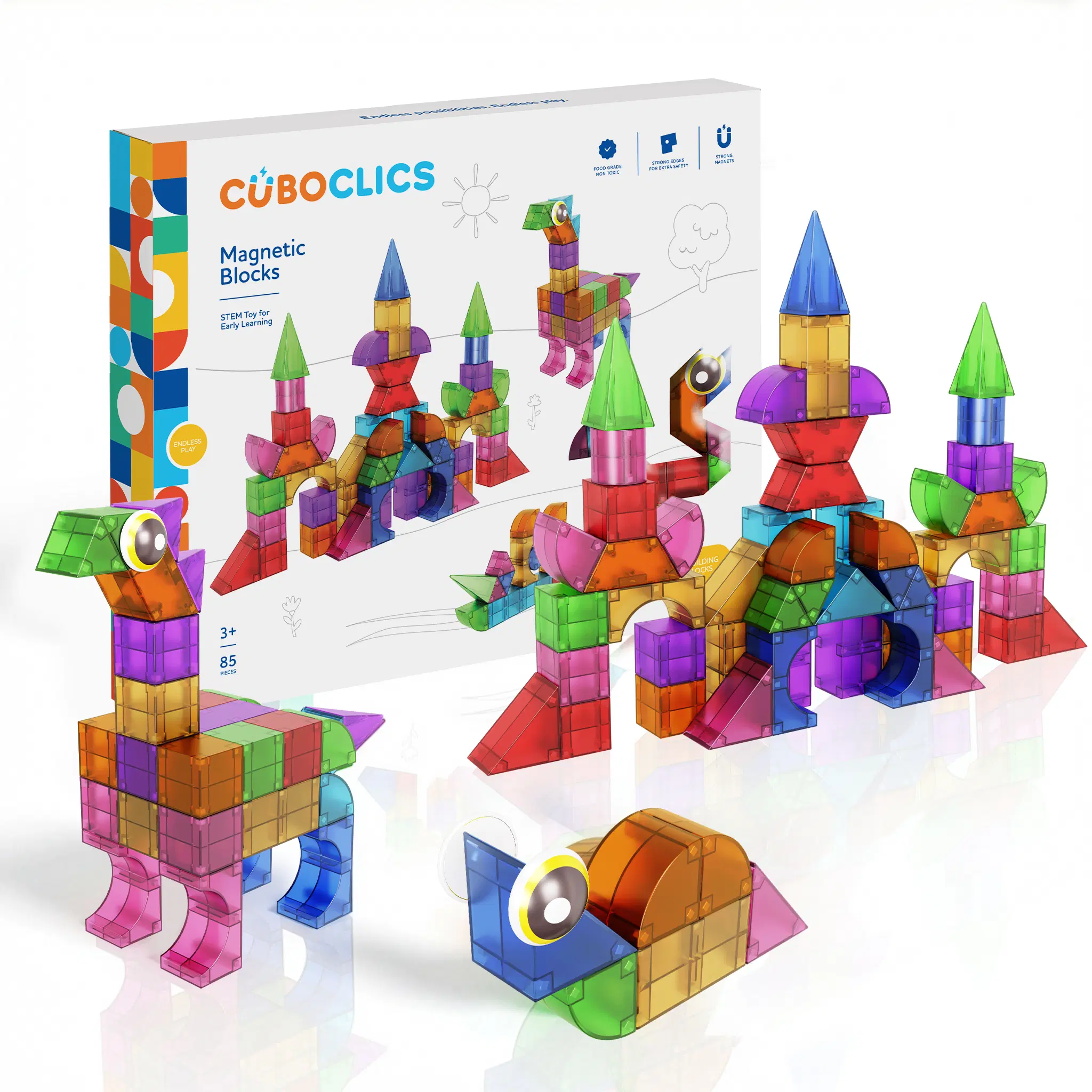 Cubo Clics - Creative Pack 85pcs
