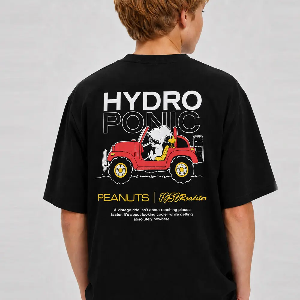 PE ROADSTER SS YTH - Camiseta de manga corta - colaboración oficial Peanuts X Hydroponic