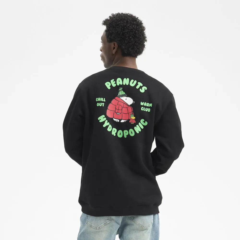 PE PUFFER CW - Sudadera de cuello redondo - colaboración oficial Peanuts X Hydroponic