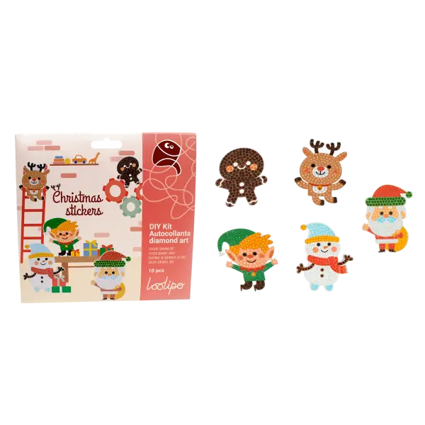 GOMMETTES DIAMOND ART - CHRISTMAS STICKERS