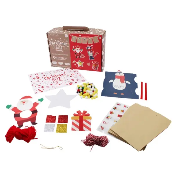 BOX CREATIVE 5 + 2 ACTIVITES - CHRISTMAS BOX