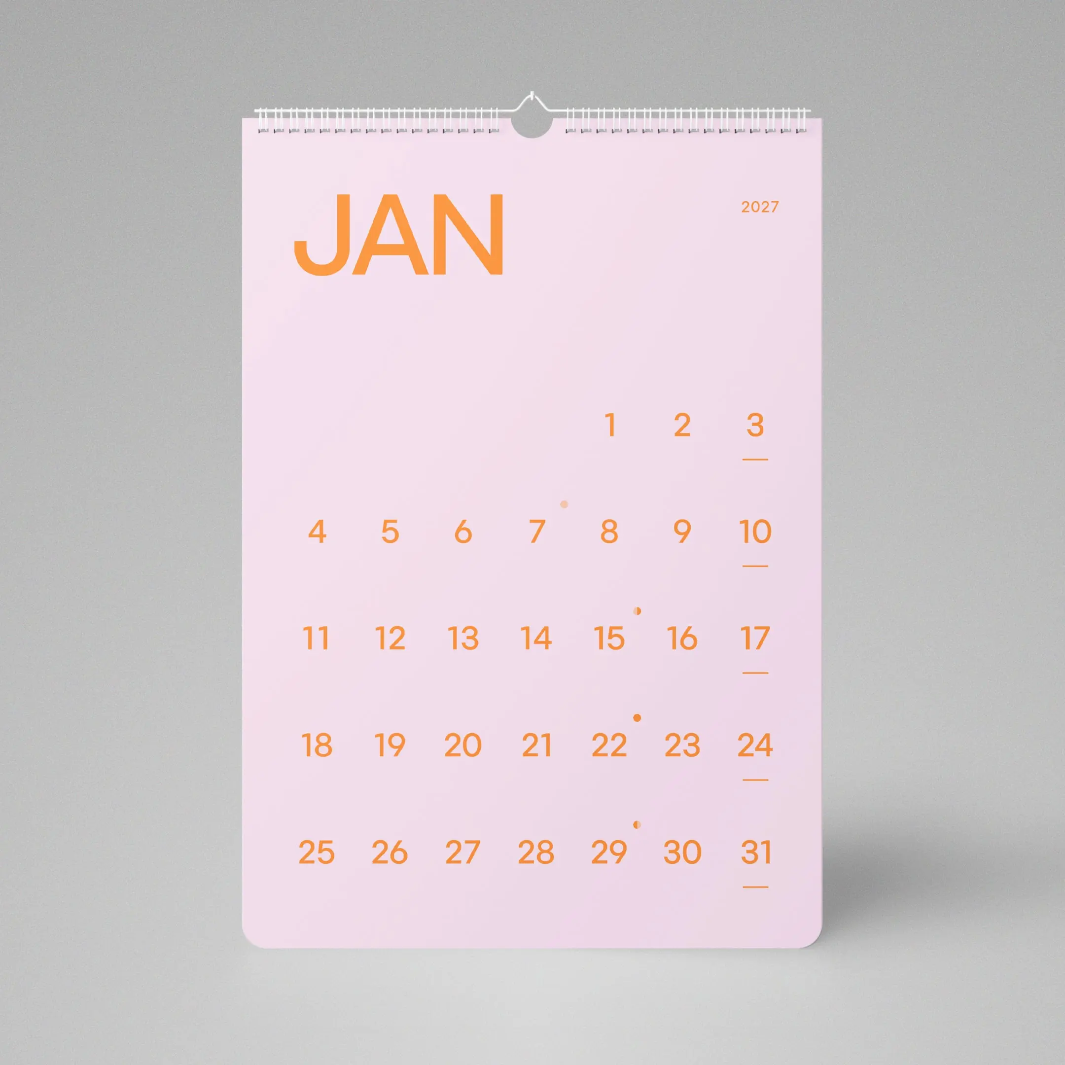 Calendario PNK 2027