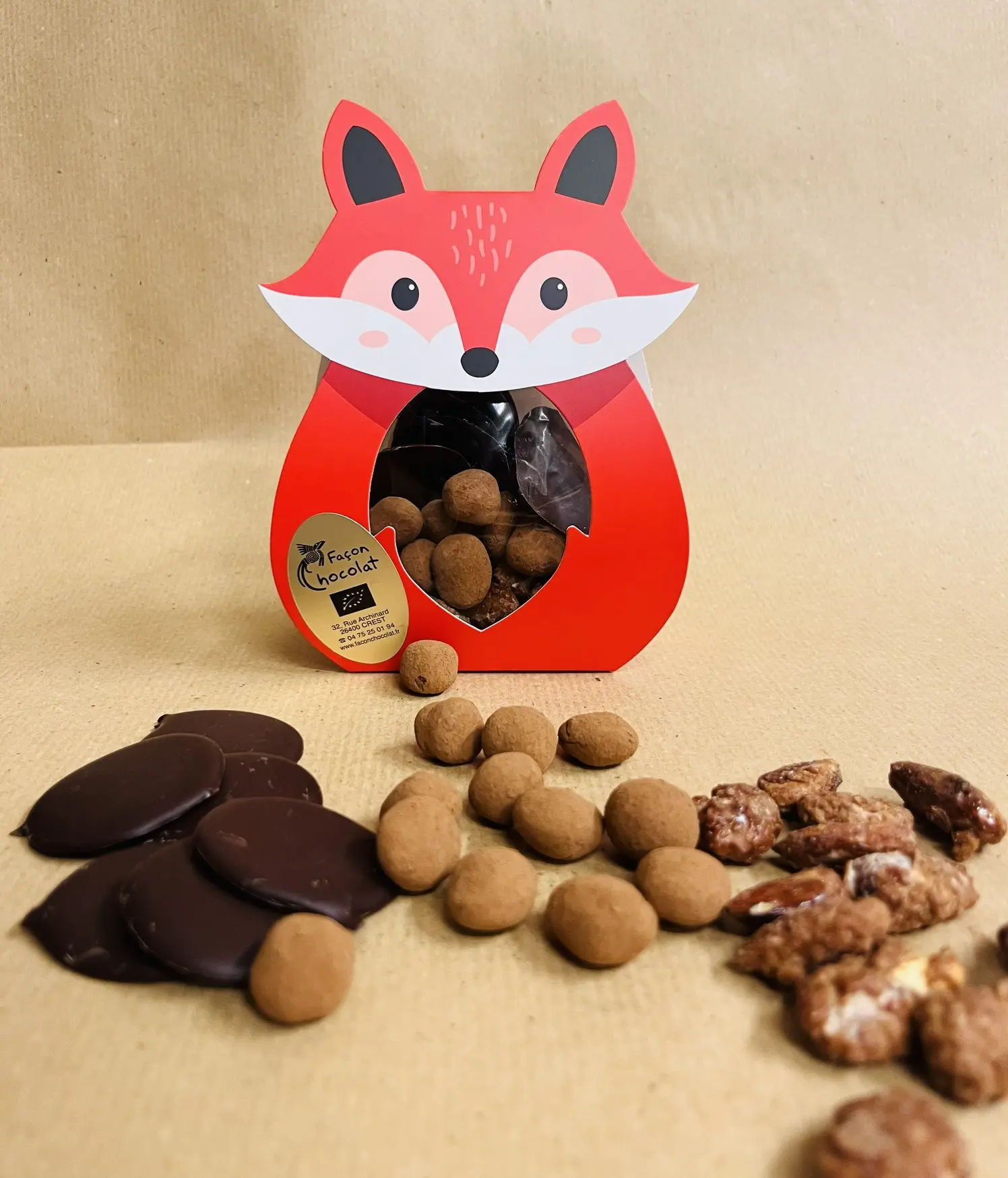 Novedad de otoño: Surtido FOX de 100 g, orgánico y vegano.