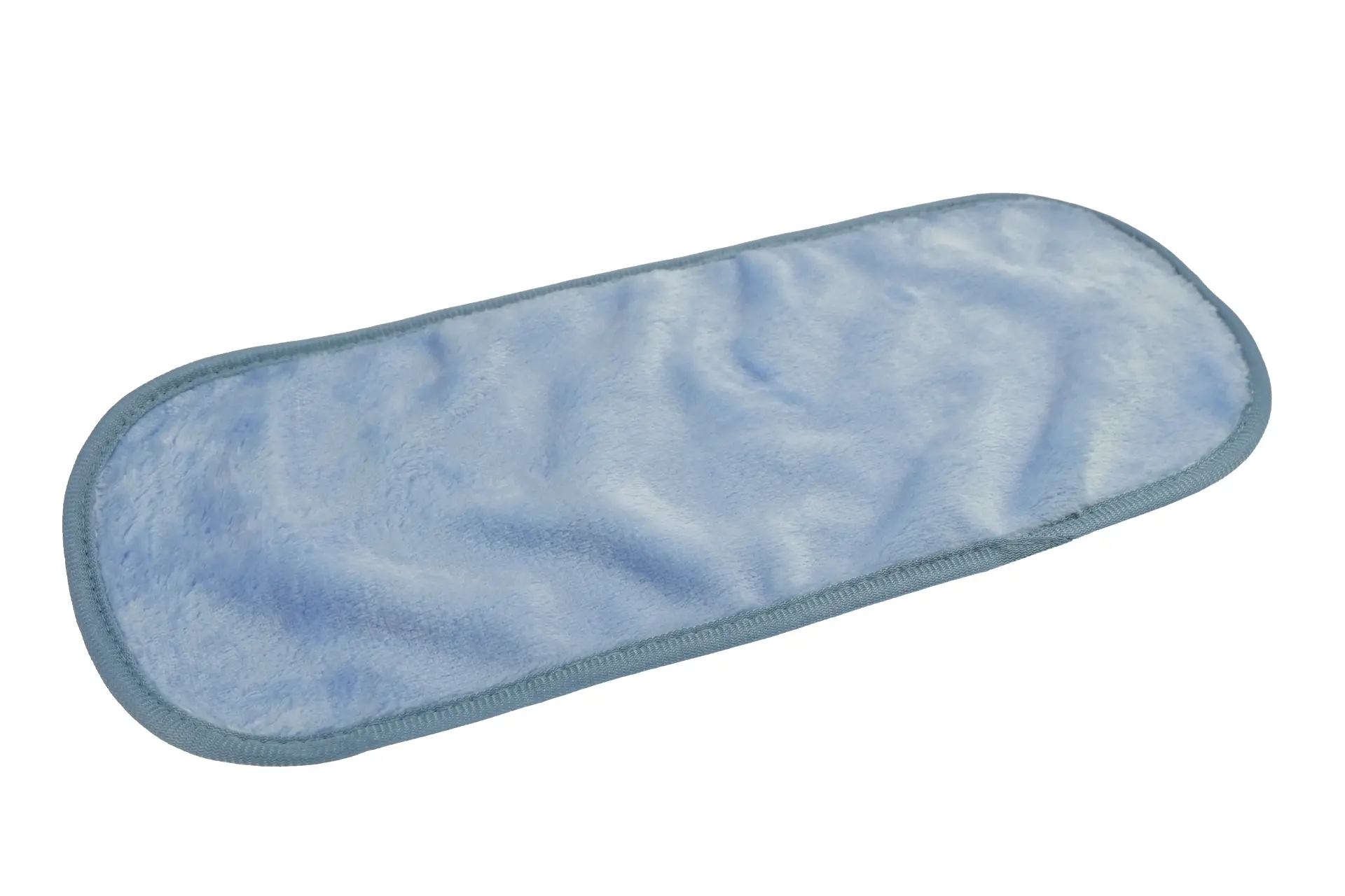 Panno detergente viso in microfibra, blu, 100% poliestere, 40 x 17 cm